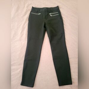 Express Black Pants with Zipper Pockets